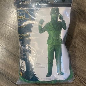 Green army boy costume